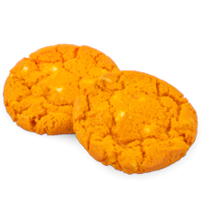 Oranje sinaasappel cookie